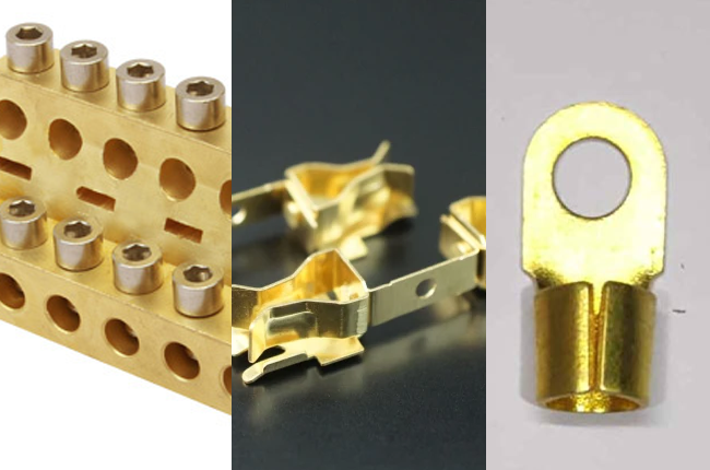 Electrical Components Made from Brass